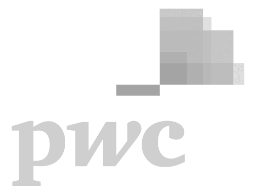 pwc logo gray